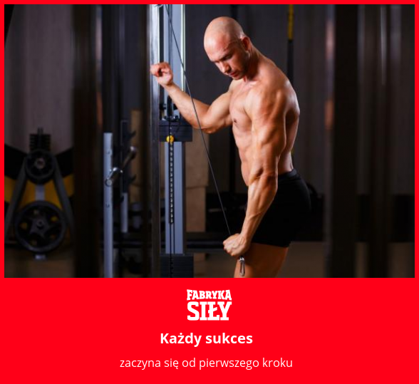 Każdy sukces  - motywacja do treningu - Fabryka Siły