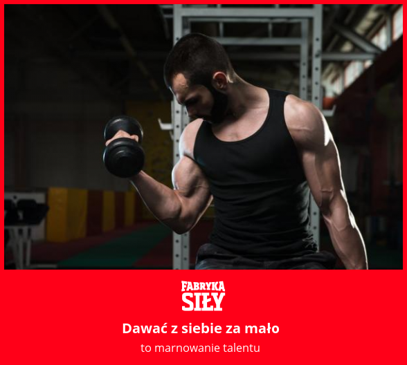Dawać z siebie za mało - motywacja do treningu - Fabryka Siły