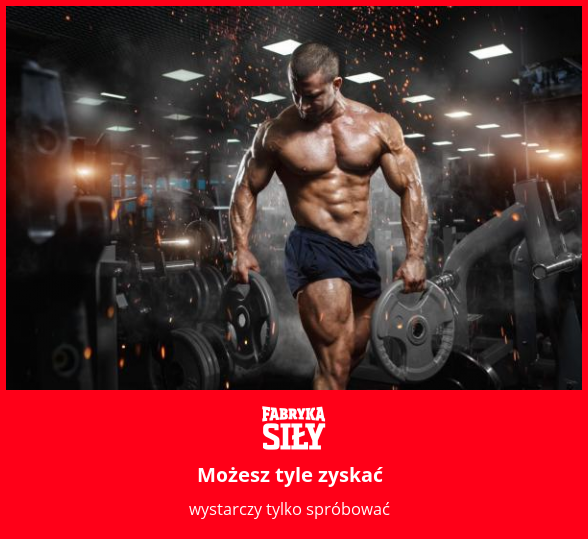Możesz tyle zyskać - motywacja do treningu - Fabryka Siły