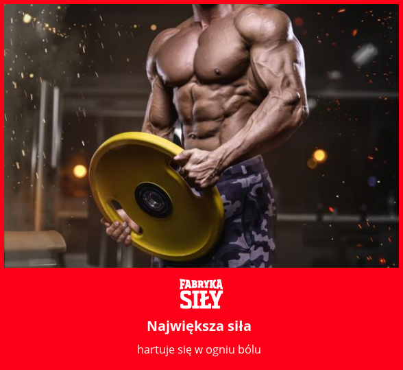Największa siła - motywacja do treningu - Fabryka Siły