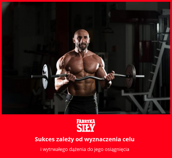 Sukces zależy od wyznaczenia celu - motywacja do treningu - Fabryka Siły