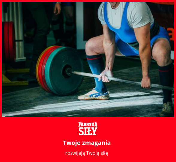 Twoje zmagania - motywacja do treningu - Fabryka Siły