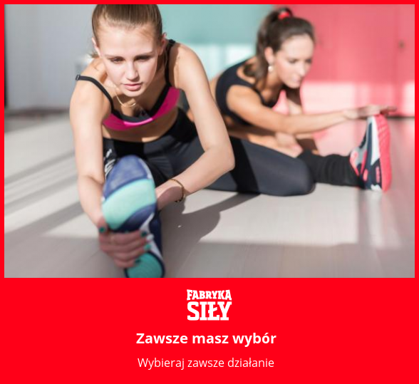Zawsze masz wybór - motywacja do treningu - Fabryka Siły