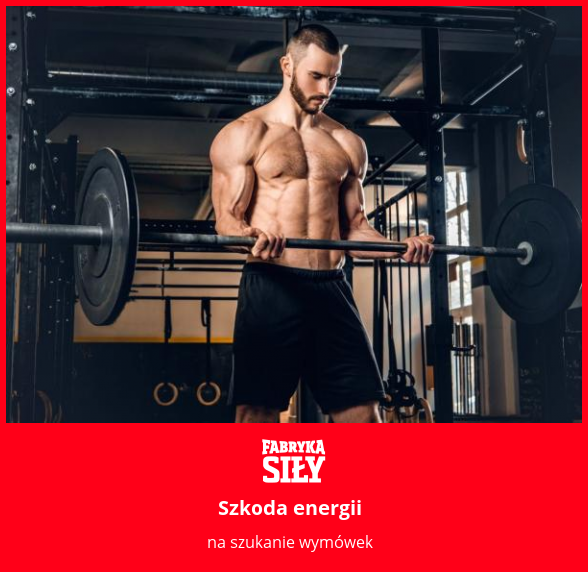 Szkoda energii - motywacja do treningu - Fabryka Siły