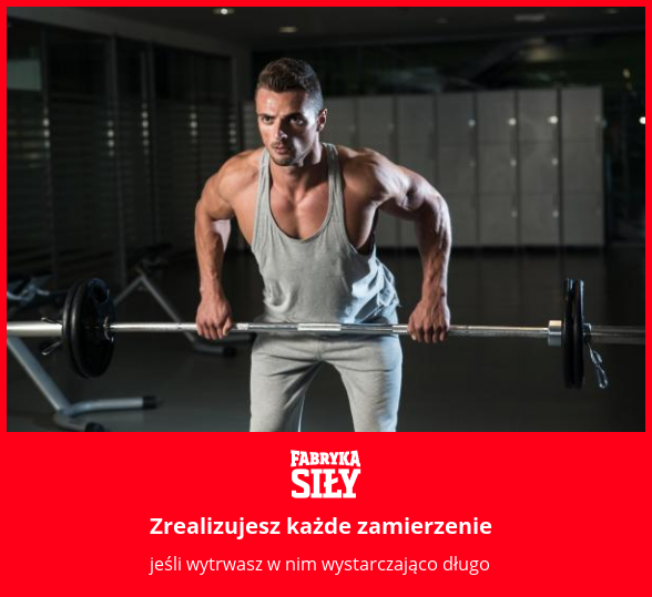 Zrealizujesz każde zamierzenie - motywacja do treningu - Fabryka Siły
