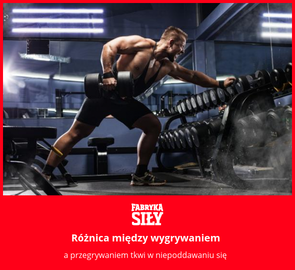 Różnica między wygrywaniem - motywacja do treningu - Fabryka Siły