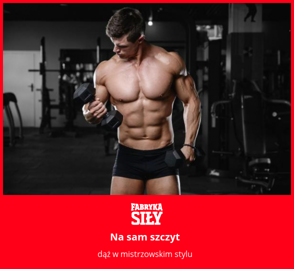 Na sam szczyt - motywacja do treningu - Fabryka Siły
