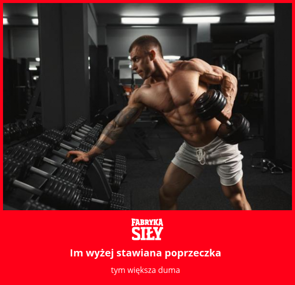 Im wyżej stawiana poprzeczka - motywacja do treningu - Fabryka Siły