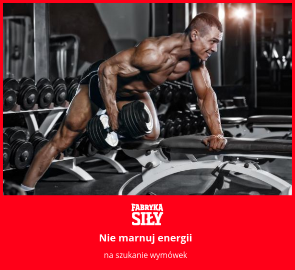 Nie marnuj energii - motywacja do treningu - Fabryka Siły