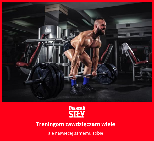 Treningom zawdzięczam wiele - motywacja do treningu - Fabryka Siły