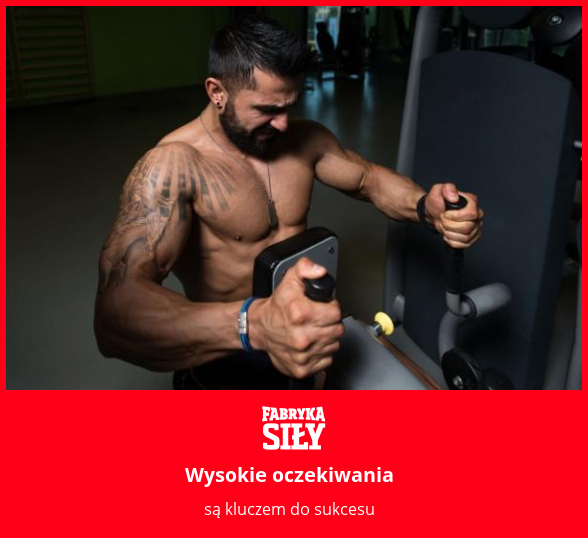 Wysokie oczekiwania - motywacja do treningu - Fabryka Siły