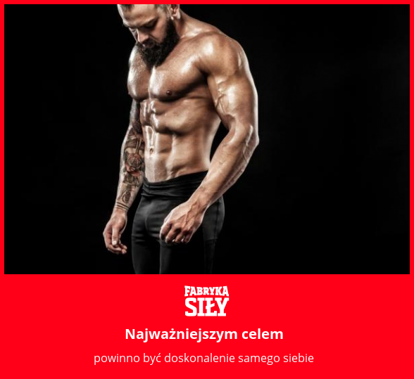 Najważniejszym celem - motywacja do treningu - Fabryka Siły