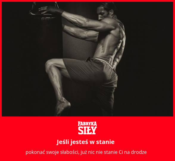 Jeśli jesteś w stanie - motywacja do treningu - Fabryka Siły