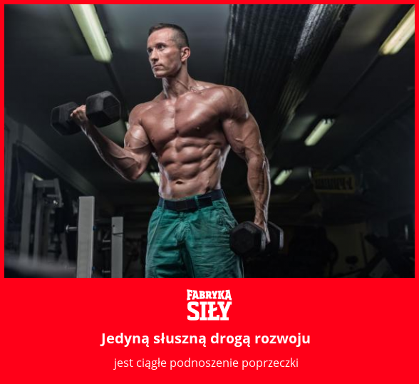 Jedyną słuszną drogą rozwoju - motywacja do treningu - Fabryka Siły