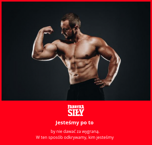 Jesteśmy po to - motywacja do treningu - Fabryka Siły