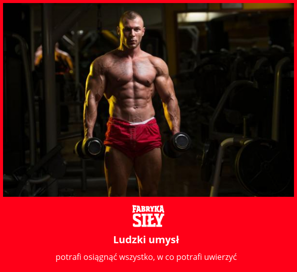 Ludzki umysł  - motywacja do treningu - Fabryka Siły