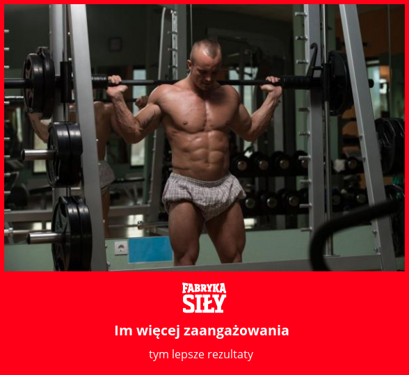 Im więcej zaangażowania - motywacja do treningu - Fabryka Siły