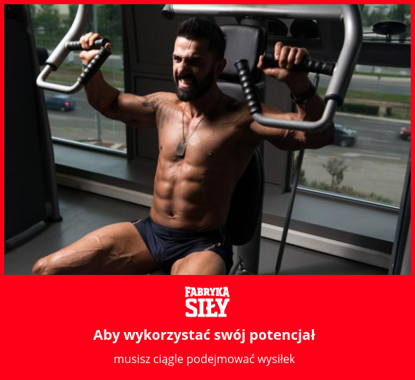 Aby wykorzystać swój potencjał - motywacja do treningu - Fabryka Siły