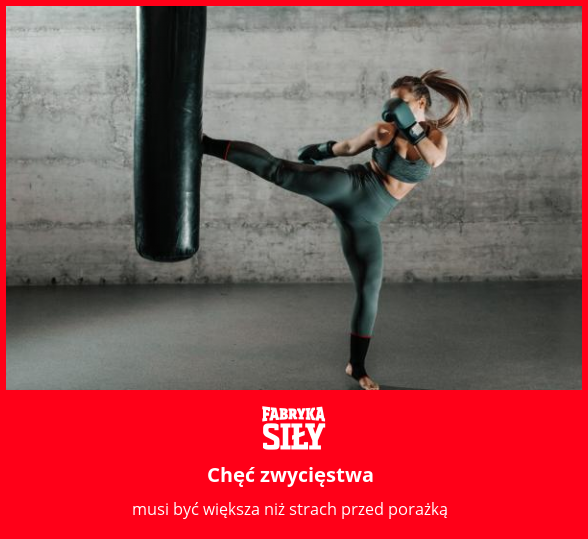 Chęć zwycięstwa - motywacja do treningu - Fabryka Siły