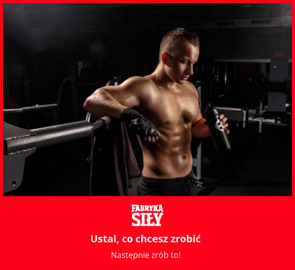 Ustal, co chcesz zrobić - motywacja do treningu - Fabryka Siły