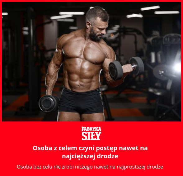 Osoba z celem czyni postęp nawet na najcięższej drodze - motywacja do treningu - Fabryka Siły