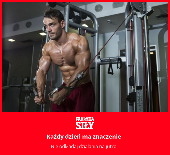 Każdy dzień ma znaczenie - motywacja do treningu - Fabryka Siły