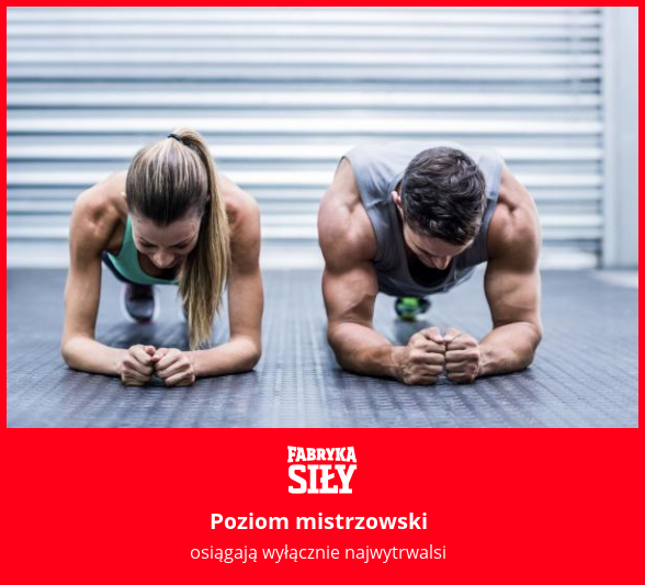 Poziom mistrzowski - motywacja do treningu - Fabryka Siły