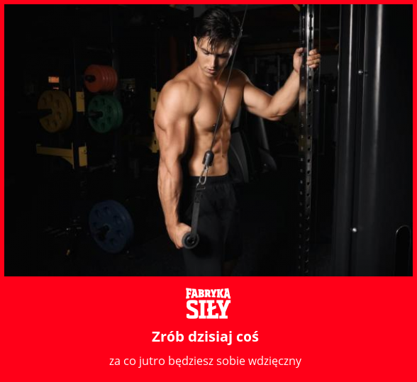 Zrób dzisiaj coś - motywacja do treningu - Fabryka Siły