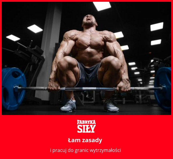 Łam zasady - motywacja do treningu - Fabryka Siły