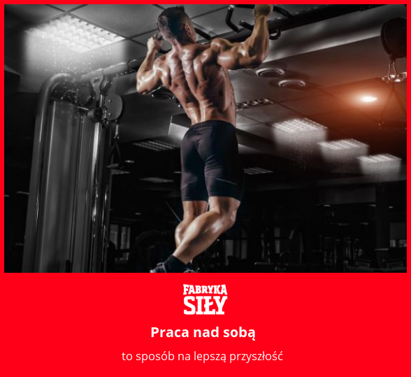 Praca nad sobą - motywacja do treningu - Fabryka Siły