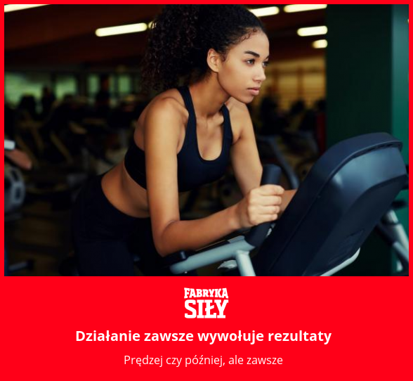 Działanie zawsze wywołuje rezultaty - motywacja do treningu - Fabryka Siły