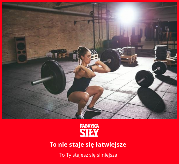 To nie staje się łatwiejsze - motywacja do treningu - Fabryka Siły