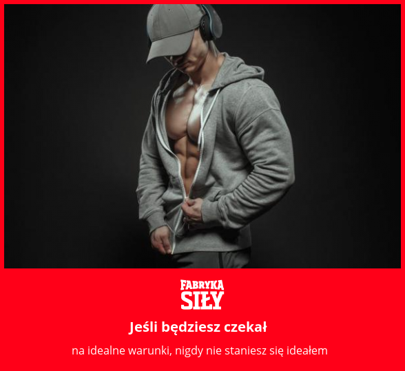 Jeśli będziesz czekał  - motywacja do treningu - Fabryka Siły