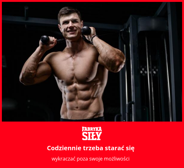 Codziennie trzeba starać się - motywacja do treningu - Fabryka Siły