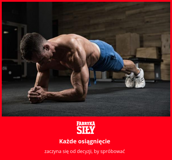 Każde osiągnięcie  - motywacja do treningu - Fabryka Siły