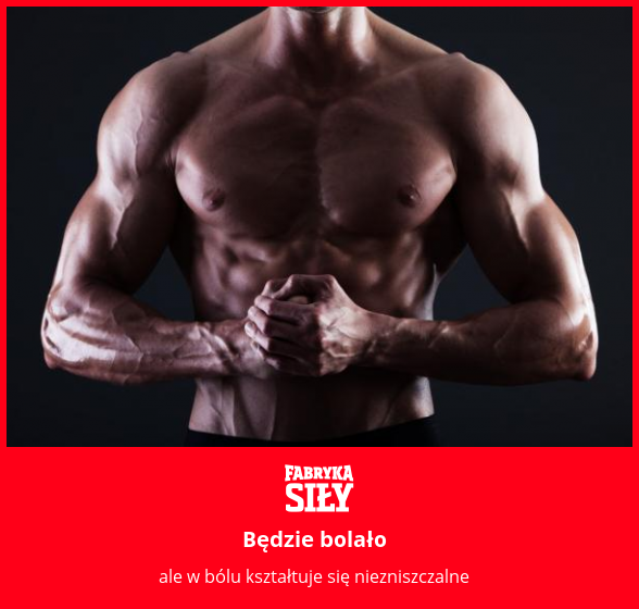 Będzie bolało - motywacja do treningu - Fabryka Siły