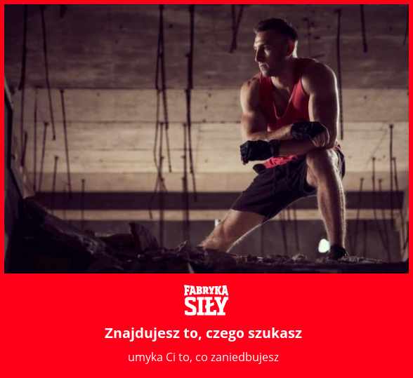 Znajdujesz to, czego szukasz - motywacja do treningu - Fabryka Siły