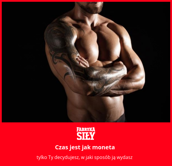 Czas jest jak moneta - motywacja do treningu - Fabryka Siły