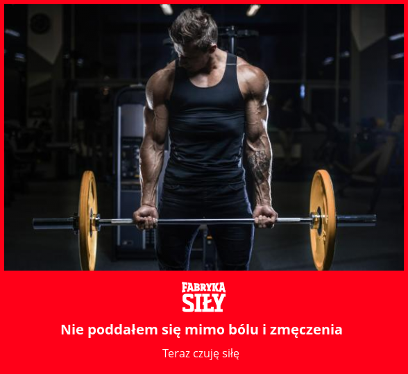 Nie poddałem się mimo bólu i zmęczenia - motywacja do treningu - Fabryka Siły