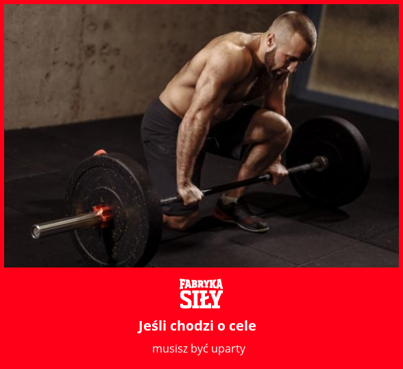 Jeśli chodzi o cele - motywacja do treningu - Fabryka Siły
