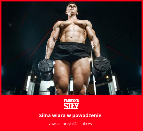 Silna wiara w powodzenie  - motywacja do treningu - Fabryka Siły