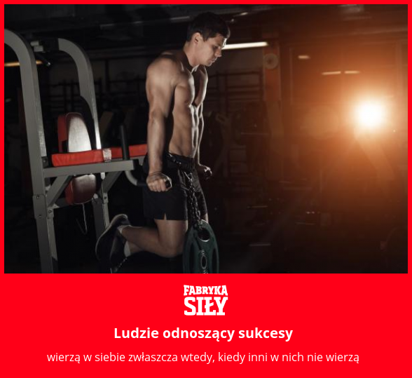 Ludzie odnoszący sukcesy - motywacja do treningu - Fabryka Siły