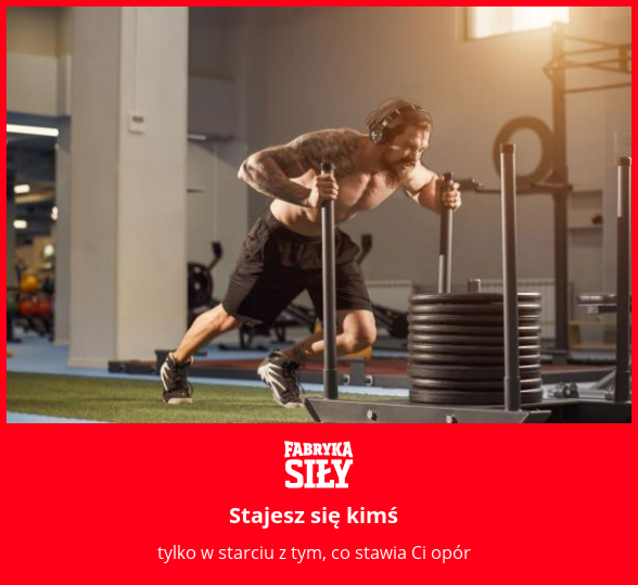 Stajesz się kimś - motywacja do treningu - Fabryka Siły
