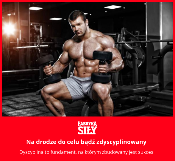 Na drodze do celu bądź zdyscyplinowany  - motywacja do treningu - Fabryka Siły