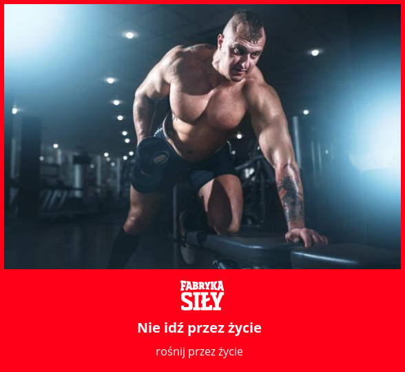 Nie idź przez życie - motywacja do treningu - Fabryka Siły