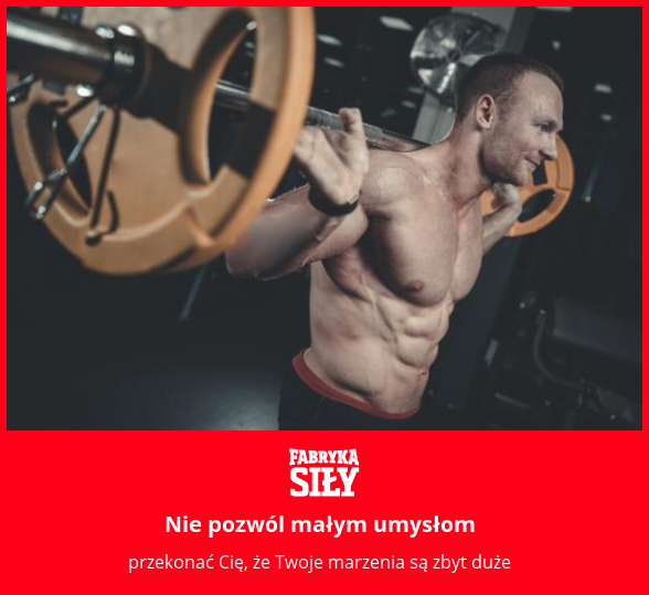 Nie pozwól małym umysłom - motywacja do treningu - Fabryka Siły