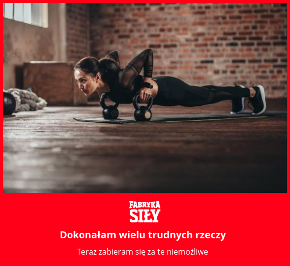 Dokonałam wielu trudnych rzeczy - motywacja do treningu - Fabryka Siły