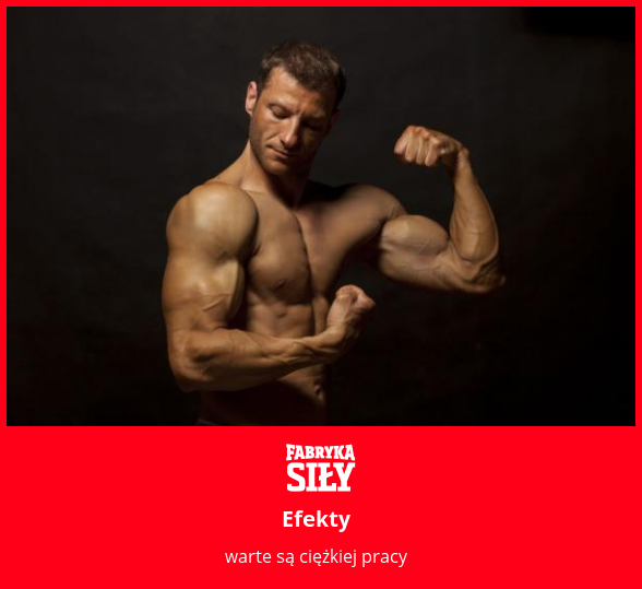 Efekty - motywacja do treningu - Fabryka Siły