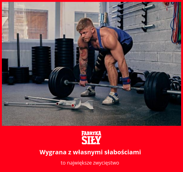 Wygrana z własnymi słabościami - motywacja do treningu - Fabryka Siły