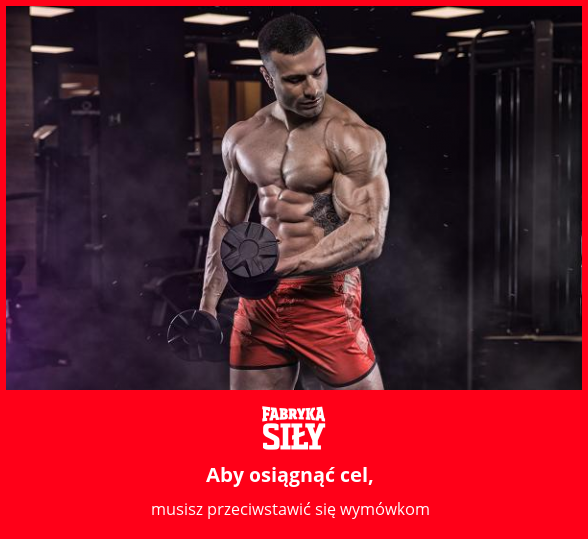 Aby osiągnąć cel, - motywacja do treningu - Fabryka Siły